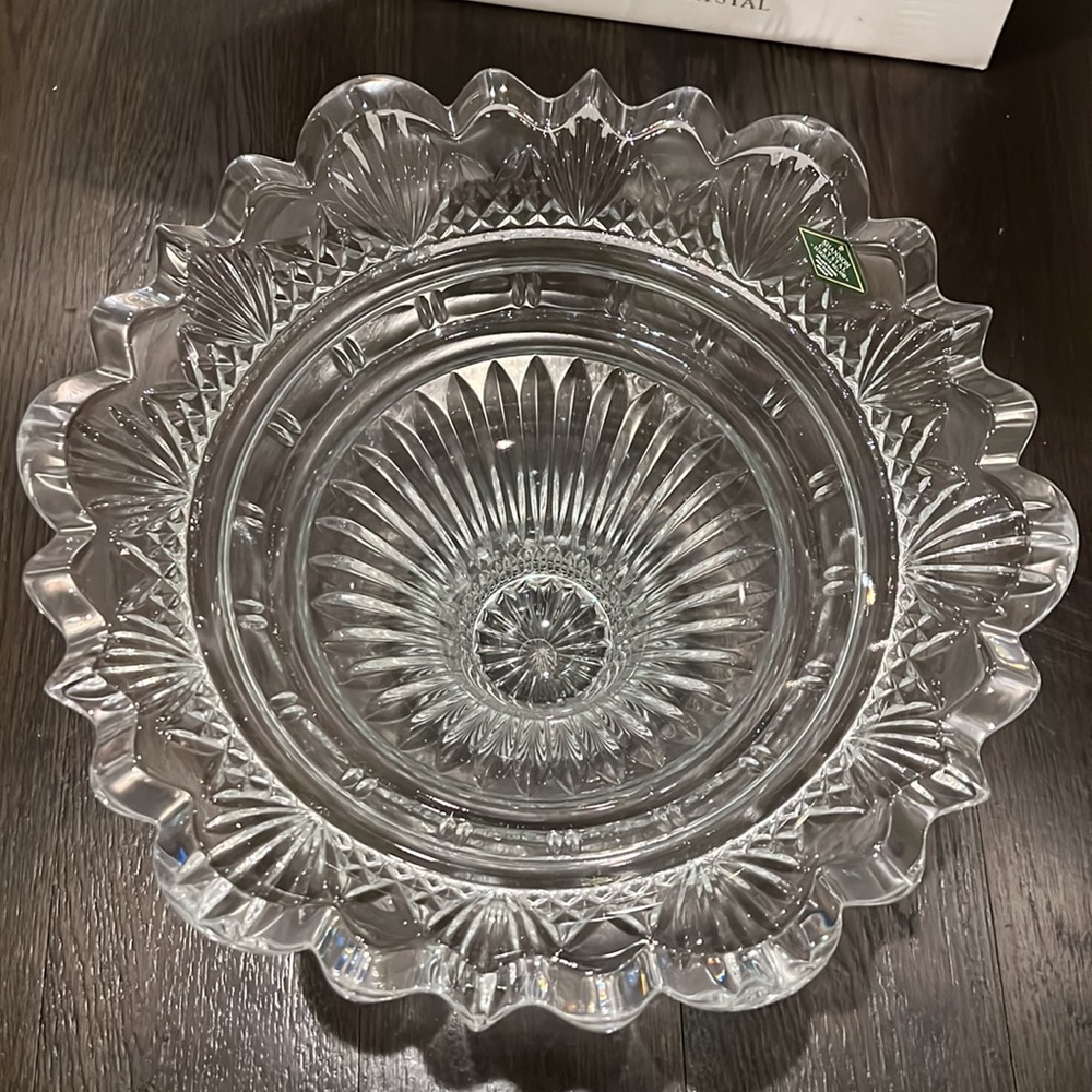 Crystal Centerpiece Bowl